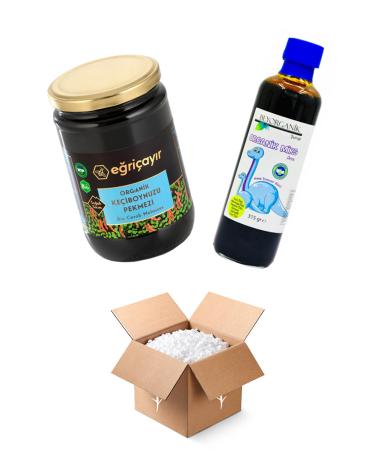 E ri ay r Mother Box (E ri ay r Organic Carob Molasses 800gr - Beyorganik Organic Mother Mix 315gr)