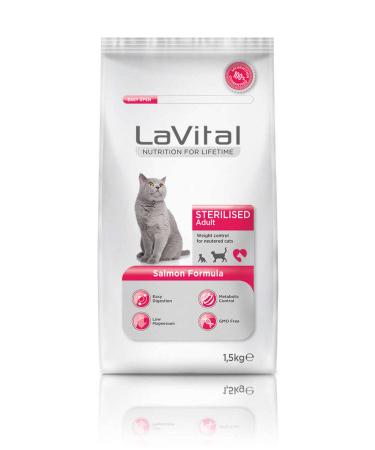 La Vital LAVITAL CAT AD.STER.SAL.1 5 KG