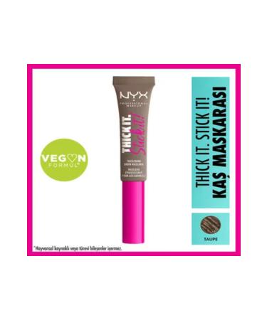 NYX Professional Makeup Thick It Stick It Eyebrow Mascara Taupe