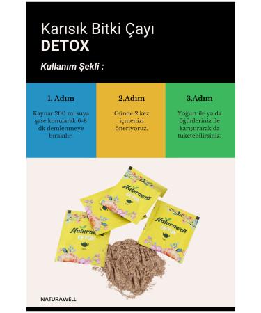 Naturawell Detox Sachet Herbal Tea 20 Sachets - Buy Online on GoSupps.com