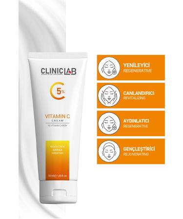 Cliniclab Vitamin C 5% Cream 50 ml (Tube) - Buy Online on GoSupps.com