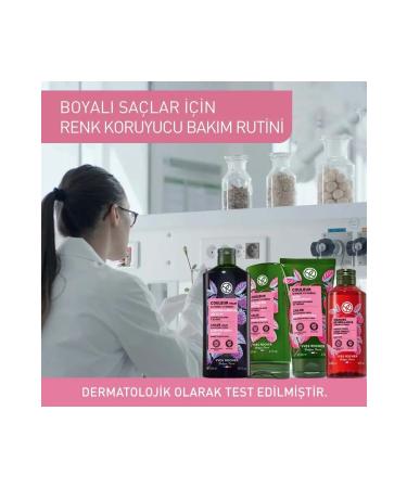 Yves Rocher Anti-Orange Purple Shampoo for Dyed Hair (Couleur) - Sulfate-Free & Vegan-300 ml - Buy Online on GoSupps.com