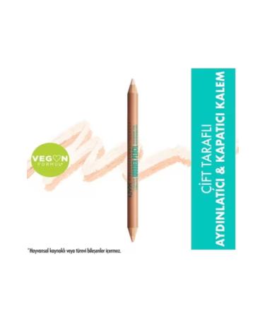 NYX Professional Makeup Wonder Pencil Double-Sided Highlighter & Concealer Pencil Light