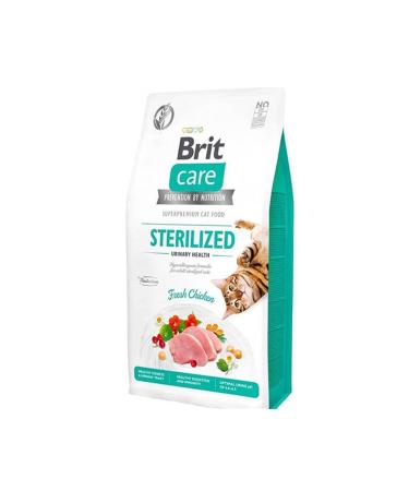 Brit Care Hypoallergenic Sterilized Urinary Grain-Free Chicken Sterilized Cat Food 7 Kg