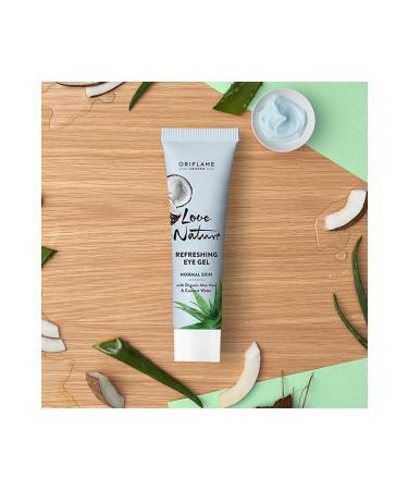 Oriflame Love Nature Paraben-Free Refreshing Eye Gel That Helps Reduce Dark Circles