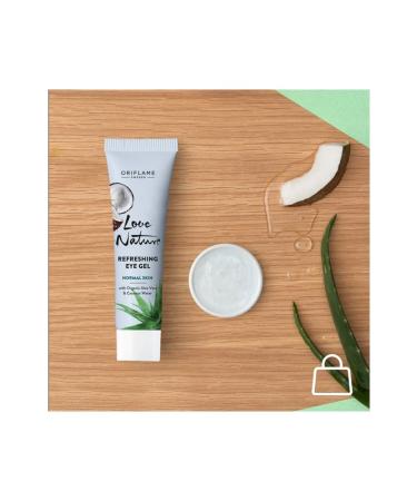 Oriflame Love Nature Paraben-Free Refreshing Eye Gel That Helps Reduce Dark Circles - Buy Online on GoSupps.com