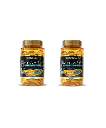 Shiffa Home 2 Pieces Omega 3-6-9 1000mg 60 Capsules
