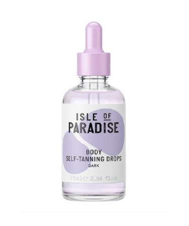 Isle Of Paradise DARK Body Self Tanning Drops - Bronzing Body Drops 75 ML