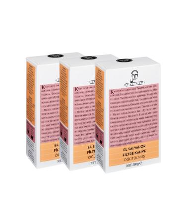 Mehmet Efendi Special Series El Salvador Filter Coffee X3 Pieces 250 Gr Kurukahveci Mehmet Efendi