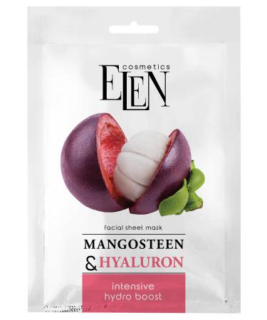 ELEN COSMETICS Face Mask Mangosteen & Hyaluronic acid - Buy Online on GoSupps.com