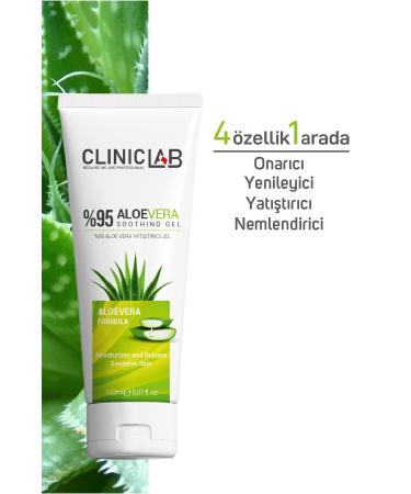 Cliniclab Aloevera Soothing Gel 150 ml - (Tube) - Buy Online on GoSupps.com