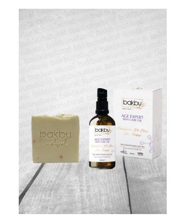 bakbunatural Age Expert Anti Aging Effective Firming Skin Care Oil and Collagen Cutting Soap - Buy Online on GoSupps.com
