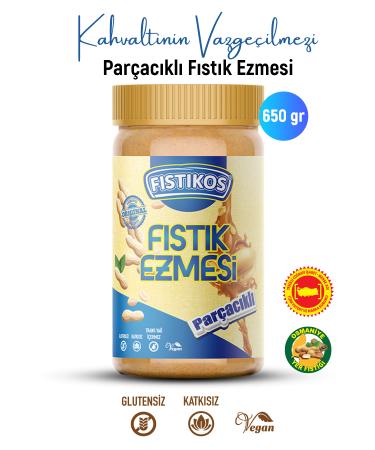 FISTIKOS Sweet & Chunky Peanut Butter 650 G