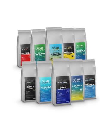 The Coffee Belt Speciality Coffee Series Filter Coffee Introduction Set (50 gr x 10 Pieces)