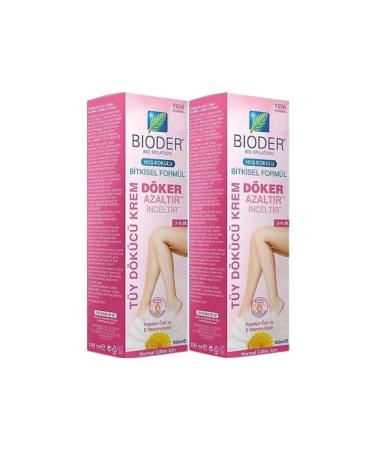 Bioder Hair Removal Cream for Normal Skin 100 ml X 2 Pieces - Buy Online on GoSupps.com