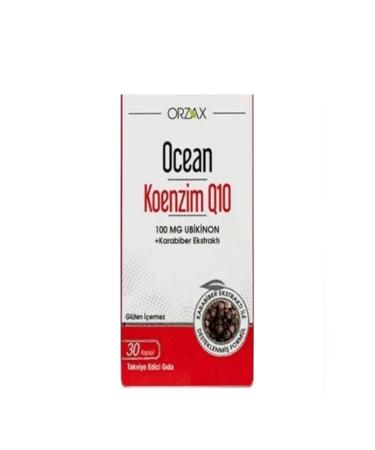 Ocean Orzax Ocean Coenzyme Q10 30 Capsules