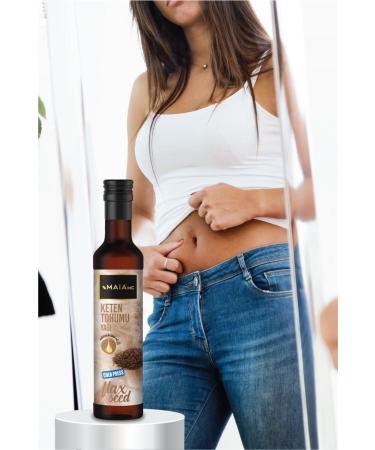 Maia mc Linseed Oil (WITH VITAMIN E) 250 ml - Buy Online on GoSupps.com