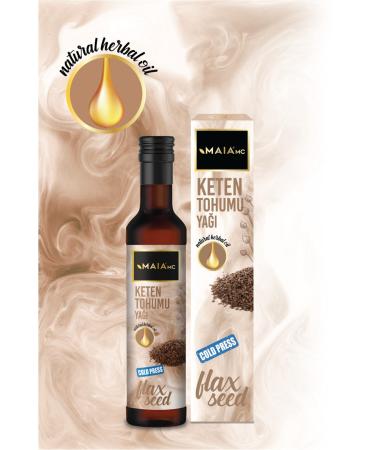 Maia mc Linseed Oil (WITH VITAMIN E) 250 ml - Buy Online on GoSupps.com