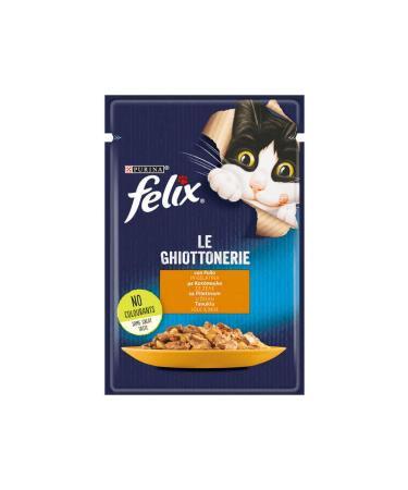 FELIX Felix Chicken Adult Cat Canned Food Pouch 12X85