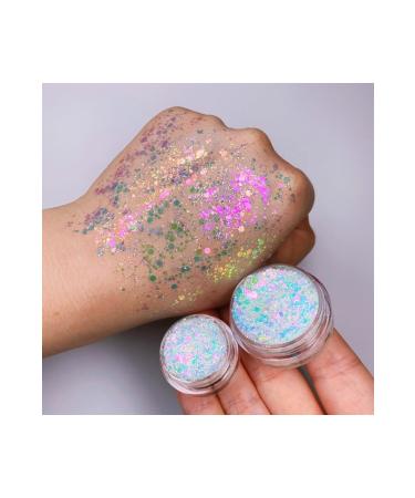 Serashine Face Glitter Face Glitter Makeup Glitter Shimmering Shiny Gel Body Glitter