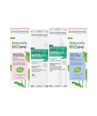 Diadermine Biome Cream + Lift Botology Eye Cream + Serum Set of 4