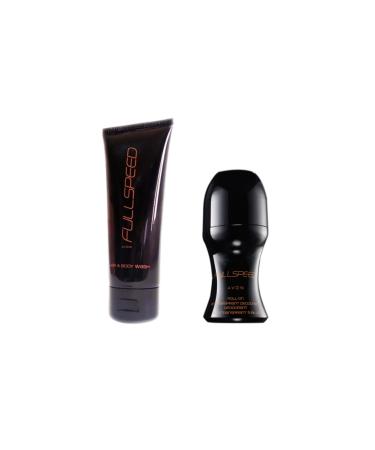 Avon Full Speed Roll-on + Hair and Body Shampoo