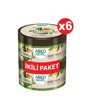 Arko Brand: Nem Avocado Oil Precious Oils 250 Ml+250 Ml Category: Body Cream - Buy Online on GoSupps.com