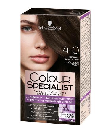 Schwarzkopf Natural Dark Brown 4.0 X 2 Pieces - Buy Online on GoSupps.com