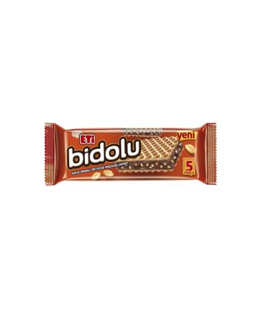Eti Bidolu Cocoa Cream Peanut Piece Wafer 81 G*12