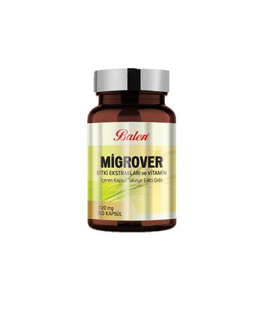 Balen Migrover Capsule Supplementary Food Containing Plant Extracts and Vitamins