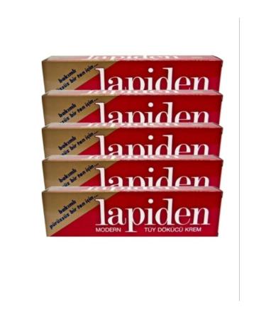 Lapiden Hair Removal Cream 40gr X 5 Pieces