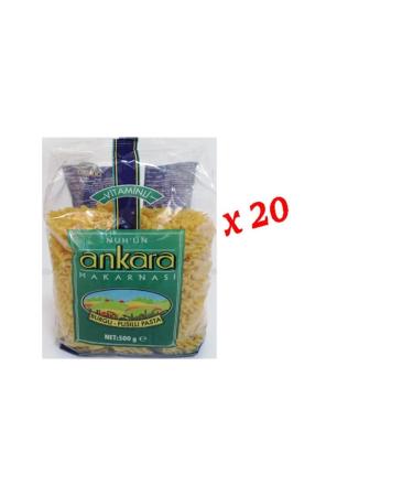 Nuh'un Ankara Ankara Vitamin Helix Pasta 500gr. X 20 Pieces 1 Box