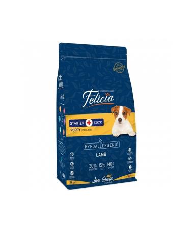 Felicia Lamb Small/Medium Breed Puppy Food 3 Kg 3 Pieces