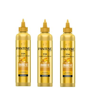 Pantene Leave-In Hair Care Cream Instant Repair and Protective Effect Set of 3