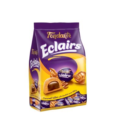 Elvan Fondante Eclairs Caramel Toffee 1000 gr. (1 Bag)