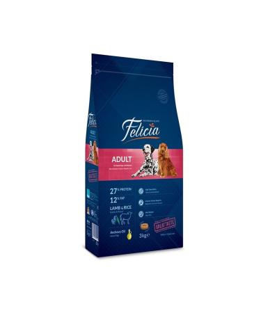 Felicia Lamb Adult Dog Food 3 kg Idili
