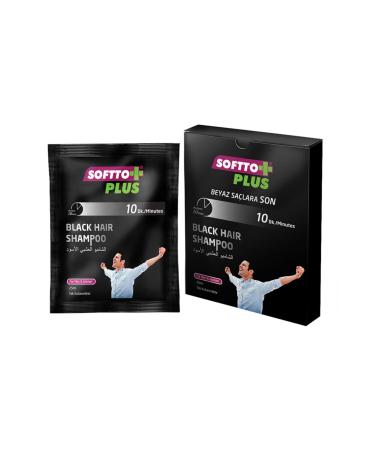 Softto Plus Hair Blackener Disposable 25 ml