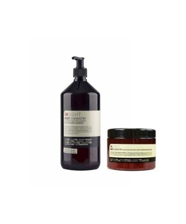 Insight Post Chemistry Shampoo 900 Ml + Mask 500 Ml