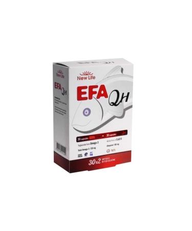 New Life New_life Efa S-1200 30 Capsules And Coenz Qh 30 Capsules - Buy Online on GoSupps.com