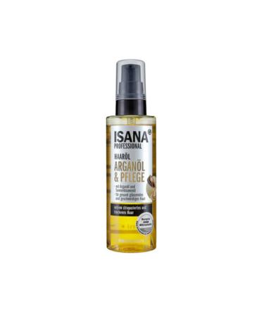 ISANA Professional Vegan Hair Care Oil Argan Oil Dry and Damaged Hair 100 Ml