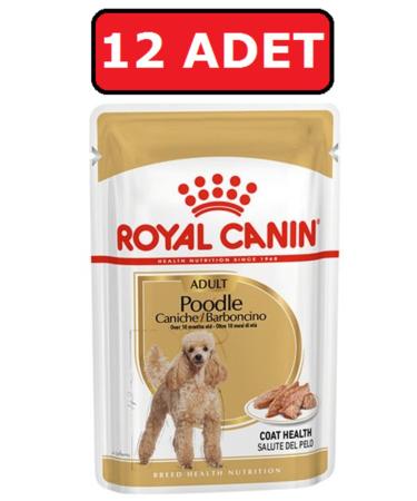 Royal Canin Royal Canin Poodle Wet Dog Food 12 Pieces X 85 Gr Pouch Canned
