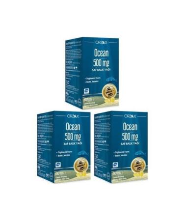 Ocean Ocean Fish Oil 500 Mg 3 Pieces
