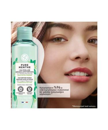 Yves Rocher Pure Menthe-Prebiotic Pore Tightening Purifying Oil Balancing Micellar Water 200ml - Buy Online on GoSupps.com