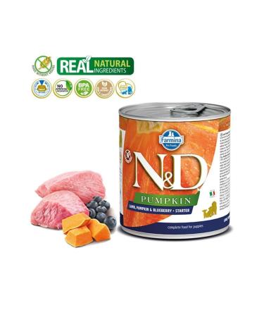 N & D N&DCanned Dog Lamb & Blueberry St285g-6