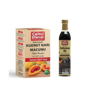 Cemil Efendi Pomegranate Paste (420gr) + Carob Extract (700gr)