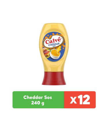 Calve Cheddar Sauce 240 GX 12 Pieces