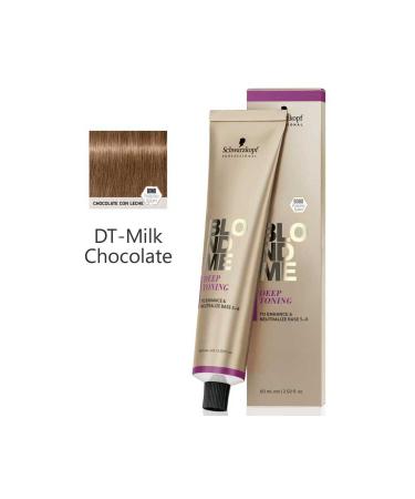 BLONDME Schwarzkopf BLONDME Deep Toning Cream Color 60ml DT - Milk Chocolate
