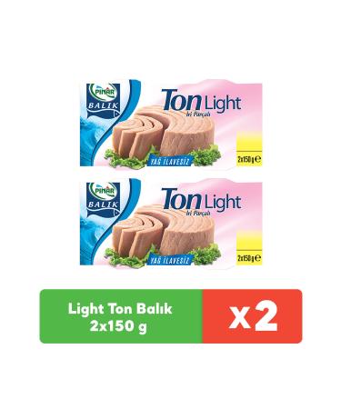 Pinar Light Tuna Fish 2x150 gx 2 Pieces