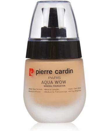 Pierre Cardin Aqua Wow Mineral Water Based Foundation Tan Skin With Beige Warm (30 Ml)