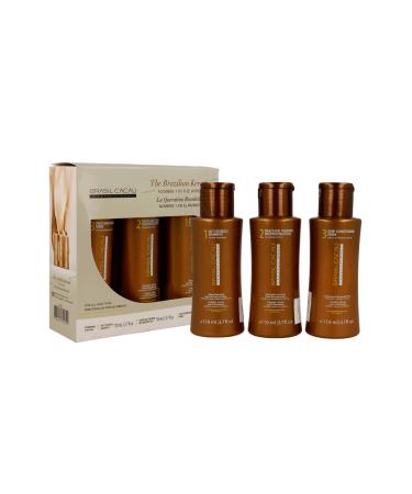 Brasil Cacau PERFECT FLATNESS SMOOTHNESS AND BRIGHTNESS IN 3 STEPS 3*110 ML